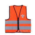 Orange Safety Vest Breathable Mesh Ansi Class 2 Safety Children Vest Factory
